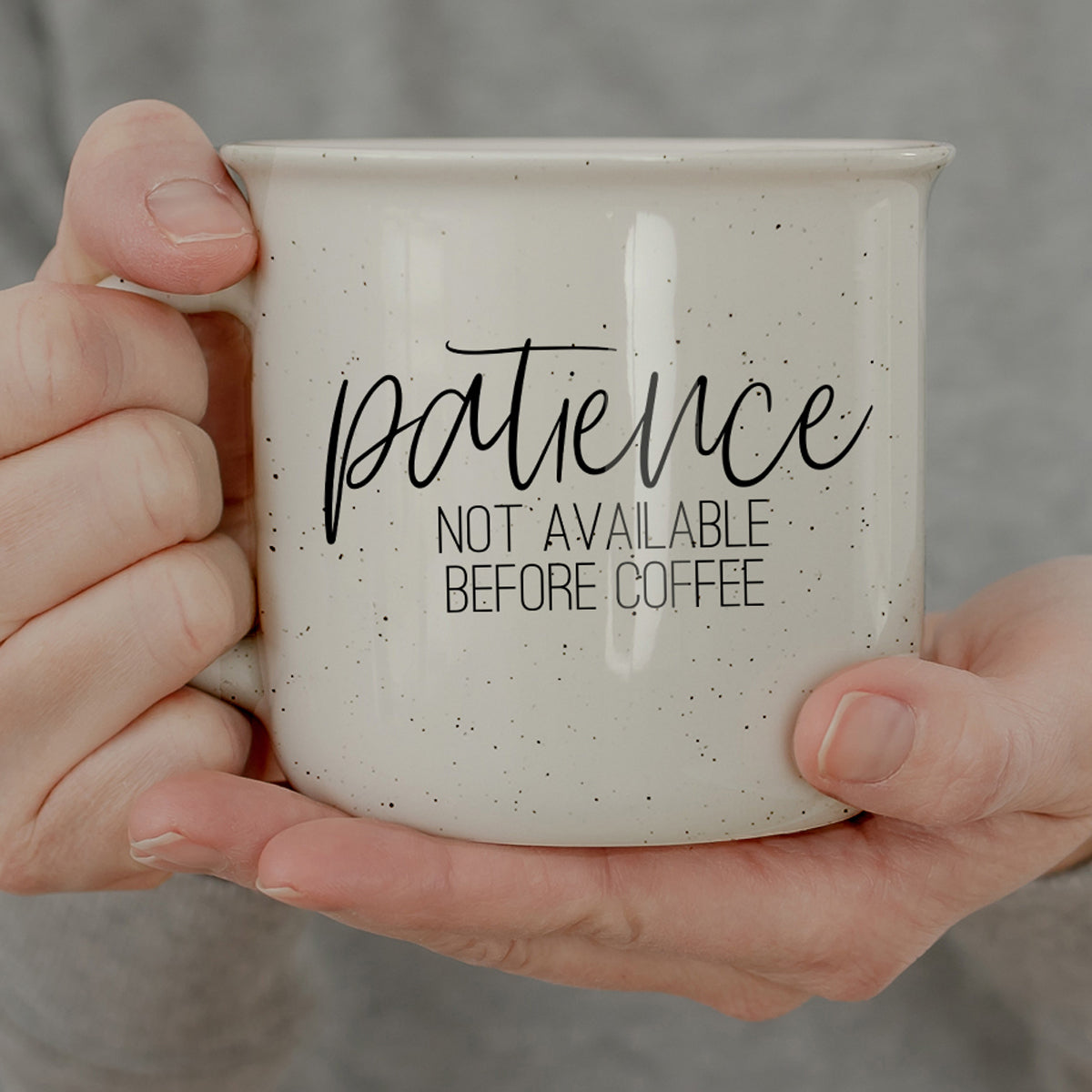 patience coffee mug USA
morning humor coffee cup